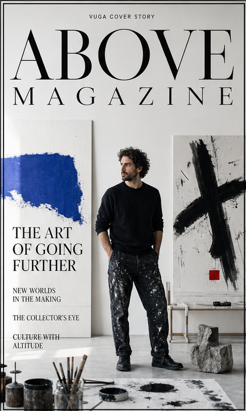 Above Magazine Cover Story
